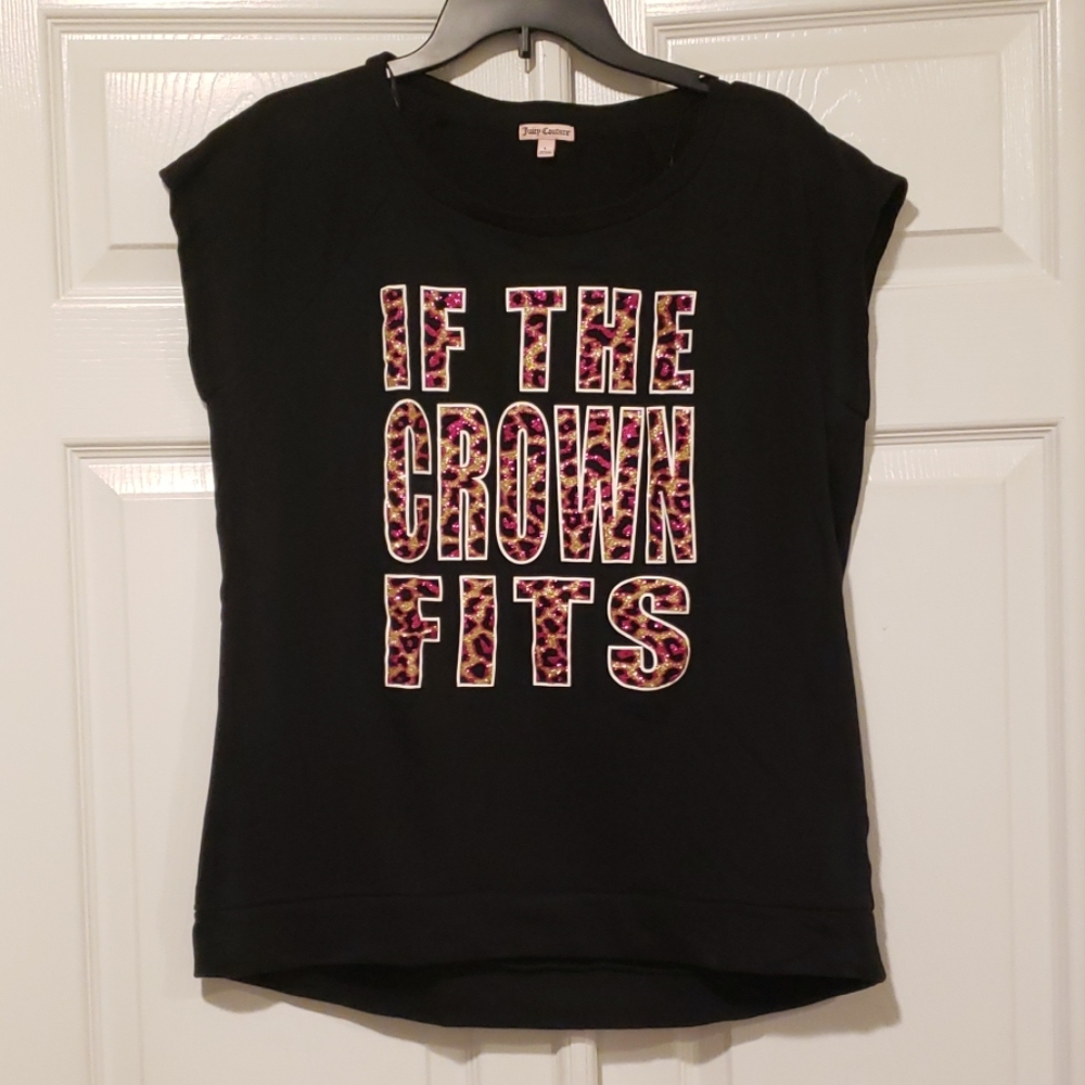 Short sleeve sweatshirt material top